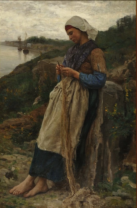 La figlia del pescatore, 1878 - Musée de la Chartreuse de Douai